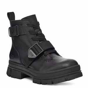 UGG Ashton Lace-Up Buckled Platform Boot size 6